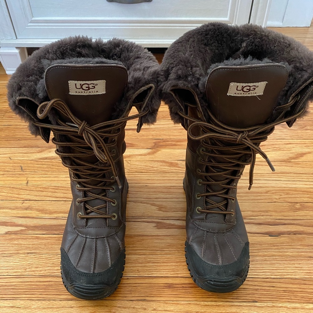 Ugg Australia Adirondack Tall Obsidian Boots